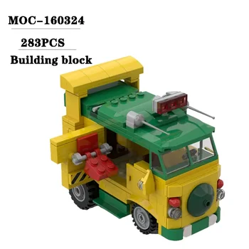 Stavebným MOC-160324 cestovné vanassembly stavebným modelu auta strana auto dospelých detí hračka darček narodeniny, Vianoce model