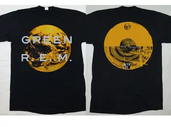 1989 R. E. M Green Tour Ste Všetko, T-Shirt, Rem Rocková Kapela Tričko, 80S Rock Tour Tričko, Rem Green Tour Tričko