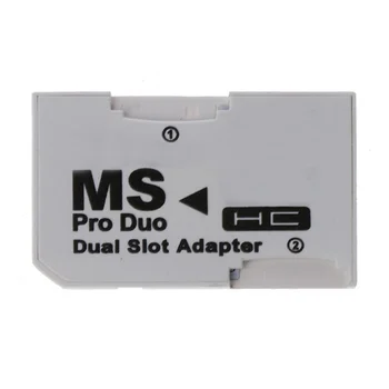 Memory Stick Pro Duo Čítačka Kariet Micro SD TF na MS Pro Karty Adaptéra Jeden Duálne Sloty pre Sony PSP Gamepad pre PSP Karty