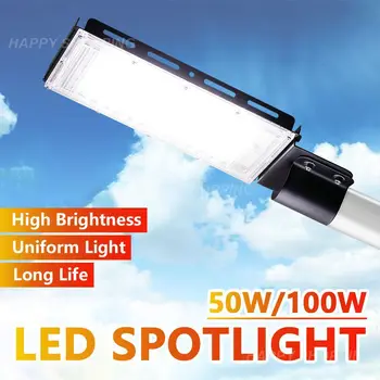 100W LED Svetlomet 220V 240V Vodeodolné IP65 Vonkajší Projektor Flood Light LED Reflektor Pozornosti Pouličné Lampy, Osvetlenie