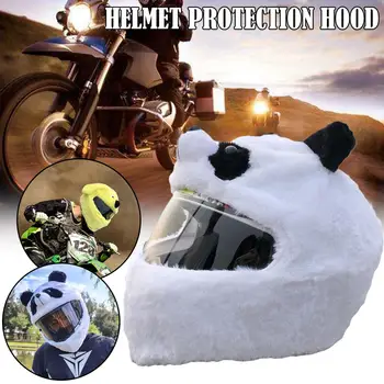 Prilba Ochranné Pokrývky hlavy Kryt Cartoon Načechraný Luxusný Set Pre Motocykel Full-Face Ochranné Prípade, Motocyklové Príslušenstvo H5R8