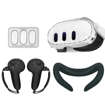 Komplexné Príslušenstvo Pack pre VR Headset a Rukoväte Rukoväť Kryt Spp Silikónové Masku na Tvár Komplexnú Ochranu