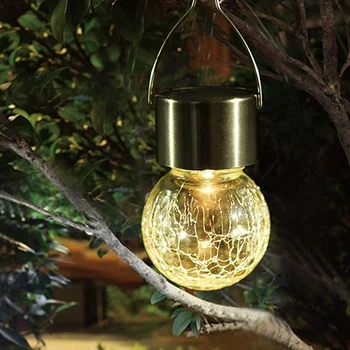String Svetlo Solárne LED Osvetlenie Vonkajšie Crystal Bubble bobble na Svete Vodotesné Svietidlo Pre Garden Party, Vianočný Dekor