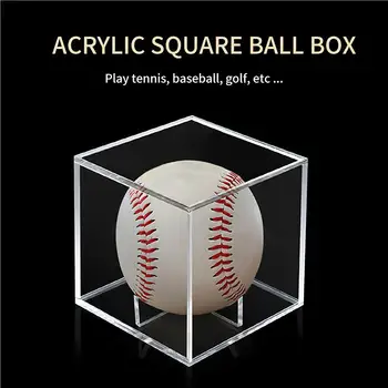 Baseball Box Priehľadný Prípade Úložný Box Prenosný Baseball Ochrany