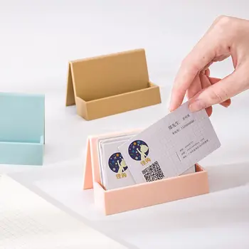 Doska Kontajner Ploche Dekorácie Úložný Box Card Stojan Názov Karty Modul Karty Tabuľka Organizátor Podnikania Držiteľa Karty