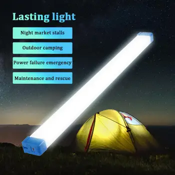 Trubice Nočné Svetlo Magnetické Zavesenie USB Nabíjateľné Light Tube 15/30/50 CM Vonkajšie Prenosné Dlhé Pásy Núdzové Svetlo