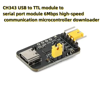 CH343 USB TTL modul na sériový port modul 6Mbps vysokorýchlostné komunikácie microcontroller downloader