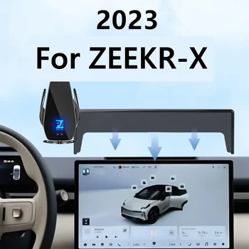 Pre 2023 ZEEKR X Auto Displej Telefónu Držiteľa Bezdrôtovej Nabíjačky Navigácia Úpravu Interiéru 14.6 Palcov Veľkosť