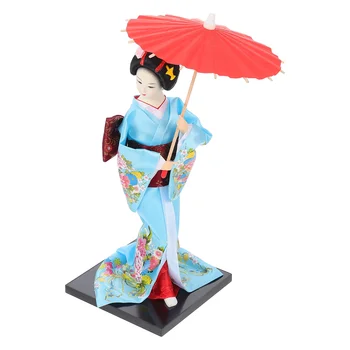 Japonské Ručné Bábiky Ľudových Remesiel Jemné Kimono Geisha Dievčatá, Hračky, Dekorácie Textílie Ploche Štýl Ozdobu
