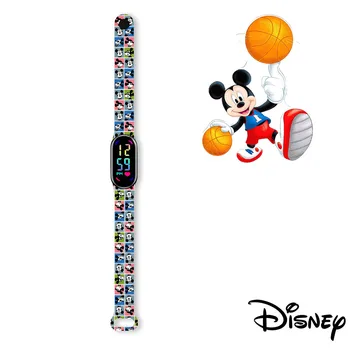 Disney Mickey Minne Mouse, Káčer Donald Daisy Karikatúra Roztomilý Vytlačené Silikónové Popruh Pre Xiao Hodinky 8 Módny Náramok Náramok