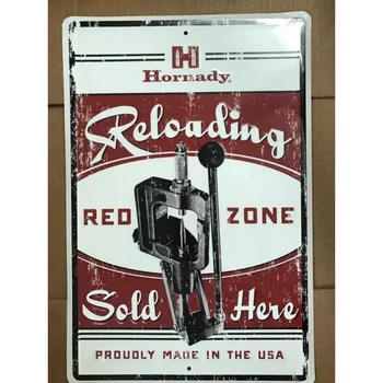 Hornady Prekládky Redzone Tin Prihlásiť Tin & Metal Prihlásiť Stene Plagát na Stenu Dekor Home Office Pub Obchod Garáž kaviareň prihlásiť