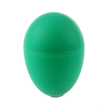 5 Pár Plastové Zelené Vajíčko Maraca Hrkálky Shaker Bicie Dieťa Hudobné Hračky