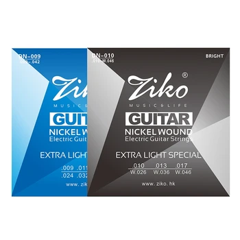 Nové Ziko Dn Série Elektrická Gitara, Struny Extra Light