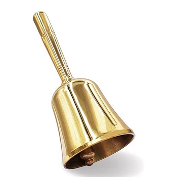 Super Nahlas Strane Štekať Bell Pevné Brass Večera Bell Pet Školenia Bell Jingle Bell, Zlato