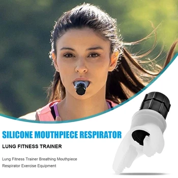 Hlboké Dýchanie Pľúc Exerciser Umývateľný Dych vzdelávacie Zariadenia s Nastaviteľným Odporom Spirometry Dýchacie Cvičenia