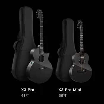 ENYA, X3 Pro Uhlíkových Vlákien Gitara 36 cm/41 palcový S Taška na Príslušenstvo