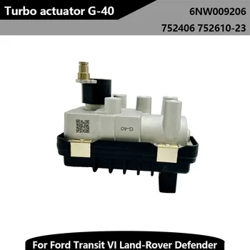 Nové G-40 752406 Turbo Elektrický Servomotor Lectronic Wastegate 752610-23 6NW009206 pre Ford Tranzit VI 2.4 Land-Rover Defender 2.4
