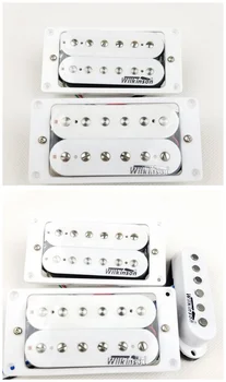 Upgrade Wilkinson Biela Humbucker Snímač WHH(N+B) WVSM Gitara Vyzdvihnutie Nastaviť Gitarové Príslušenstvo