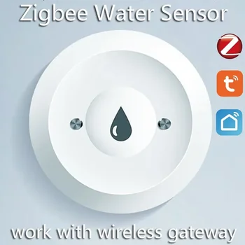 NOVÉ Zigbee Ponorenie do Vody Senzor Inteligentný Život Senzor Úniku Vody Prepojenie Alarm App Remote Monitoring Vody Detektor Úniku Tuya