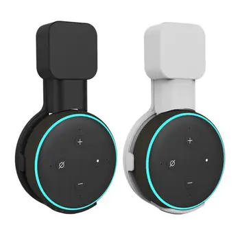 Zásuvky na Stenu Záves pre Alexa Echo Dot 3 Podpora 3. Stojan, Držiak na Smart Reproduktor Úspora Priestoru Príslušenstvo