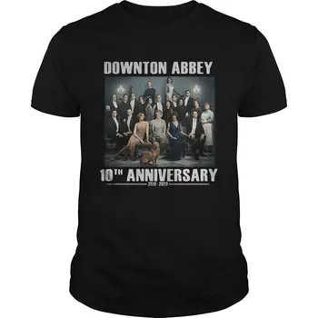 Downton Abbey Znaky 10. Výročie 2010 2020 T-Shirts Tee Bavlna Trend 2019 Unisex Tričká