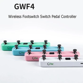 Mooer GWF4 Bezdrôtový Footswitch Switch Pedál Radič pre Prime P1 Smart Gitara Pedál a Gtrs Elektrická Gitara