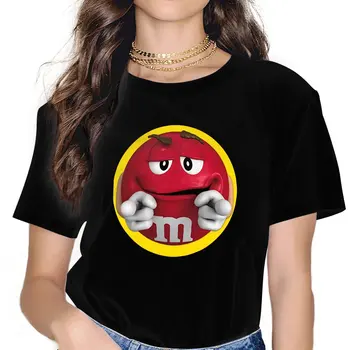 Je Vám dámske Tričká M Candy Vtipné Tričká Krátky Rukáv Kolo Krku T-Shirt Jedinečné Oblečenie