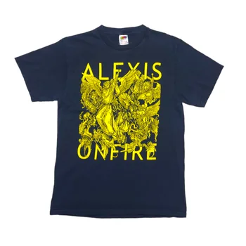Vintage 2004 Alexisonfire Kapela Krízy Album, Promo Veľmi Zriedkavé Licencovaný T-Shirt M