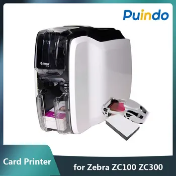 Pôvodný pre Zebra ZC100 ZC300 jednostranný Tlačiareň PVC Plastu ID Kartu Tlačiarne