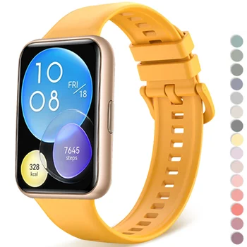 Correa Šport Pásmo Pre Huawei Sledovať FIT 2 Popruh Smart hodinky Mäkký Silikónový Náramok Náramok fit2 2022 Najnovšie Pás Príslušenstvo