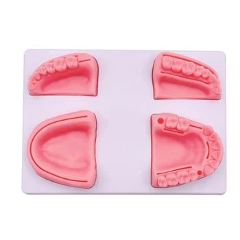 Zubné Šijacie Tréningový Pad Navrhnutý s 4 Realistické Silikónové Zubné Šijacie Pad Dropship