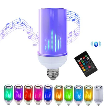 WiFi Smart Žiarovky E27 RGB LED Lampa Inteligentné Stmievateľné Teplá Biela Noc Lampa Domov Alexa Ovládanie Hlasom
