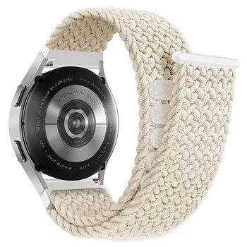 Pletená Sólo Slučky Popruh Pre Samsung Galaxy Watch 5/pro/4/6/Classic/46 mm/3/active 2 Elastický náramok Huawei GT hodinky/2/3/pro band