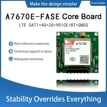 SIMCOM A7670E-FASE Vývoj Doska LTE CAT1+4G+2G+Hlasové+BT+GNSS A7670E Bezdrôtová Komunikácia Modul breakout rada