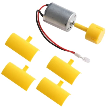 DC Micro Motorových Malé LED svetlá Vertikálnej Osi Veterných Turbín Čepele
