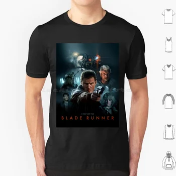 Blade Runner T Shirt Muži, Ženy, Deti 6Xl Ridley Bladerunner Blade Runner je harrison Parný Punk Steampunk Retro Film 80. rokov Classic