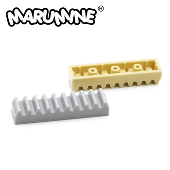 Marumine 10PCS MOC 3743 Výstroj 1x4 Rack Montáž Náhradných Dielov Technológií stavebným Mechanické Tehla Model Kreatívne Hračky urob si sám