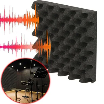 Pro Hubky Audio Zvukovú Izoláciu Peny Zvuk Absorbujúce Hluk Izolácie Steny Tepla Akustická Liečby Tvar Vlny