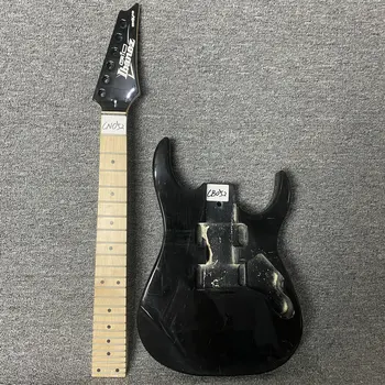 CN052CB052 Pôvodný a Originálny Ibanez Mikro Mini a Cestovné Gitaru Nastaviť Unfinised DIY Gitara Súpravy Krku s Telom s Škody