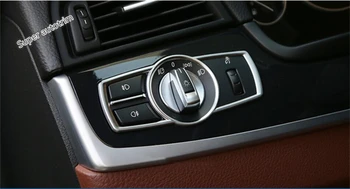 Lapetus Príslušenstvo Pre BMW 5 Series 520i 525i F10 F18 2011 - 2016 ABS Predné predné svetlo na Čítanie Ovládanie Prepnúť Tlačidlo Krytu Výbava
